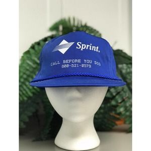 Vtg SPRINT Trucker Hat